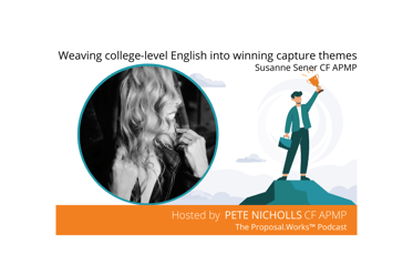 Weaving college-level English into winning capture themes - Susanne Sener